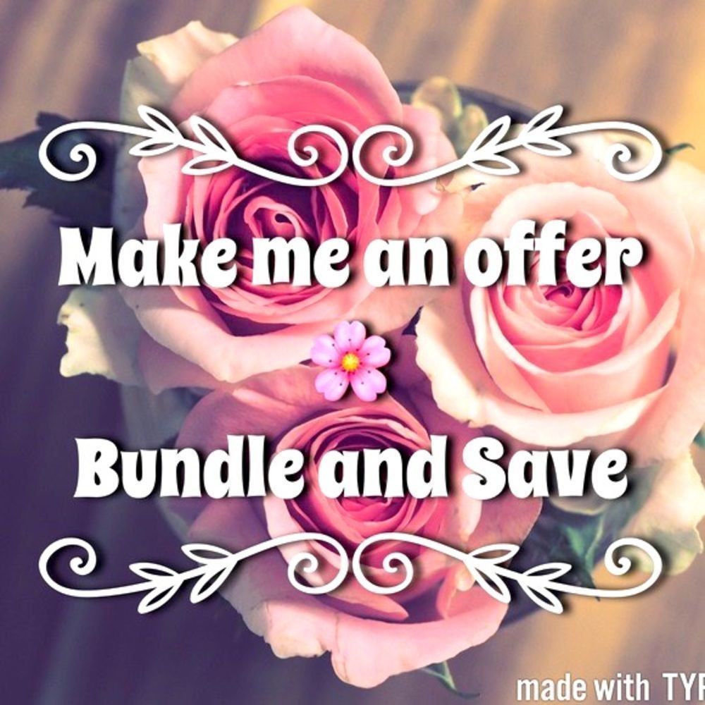 Accepting reasonable offers:)